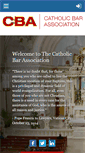 Mobile Screenshot of catholicbar.org